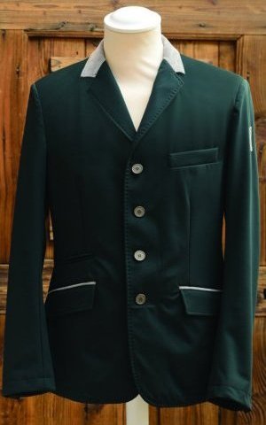 Dark green show-jacket. 